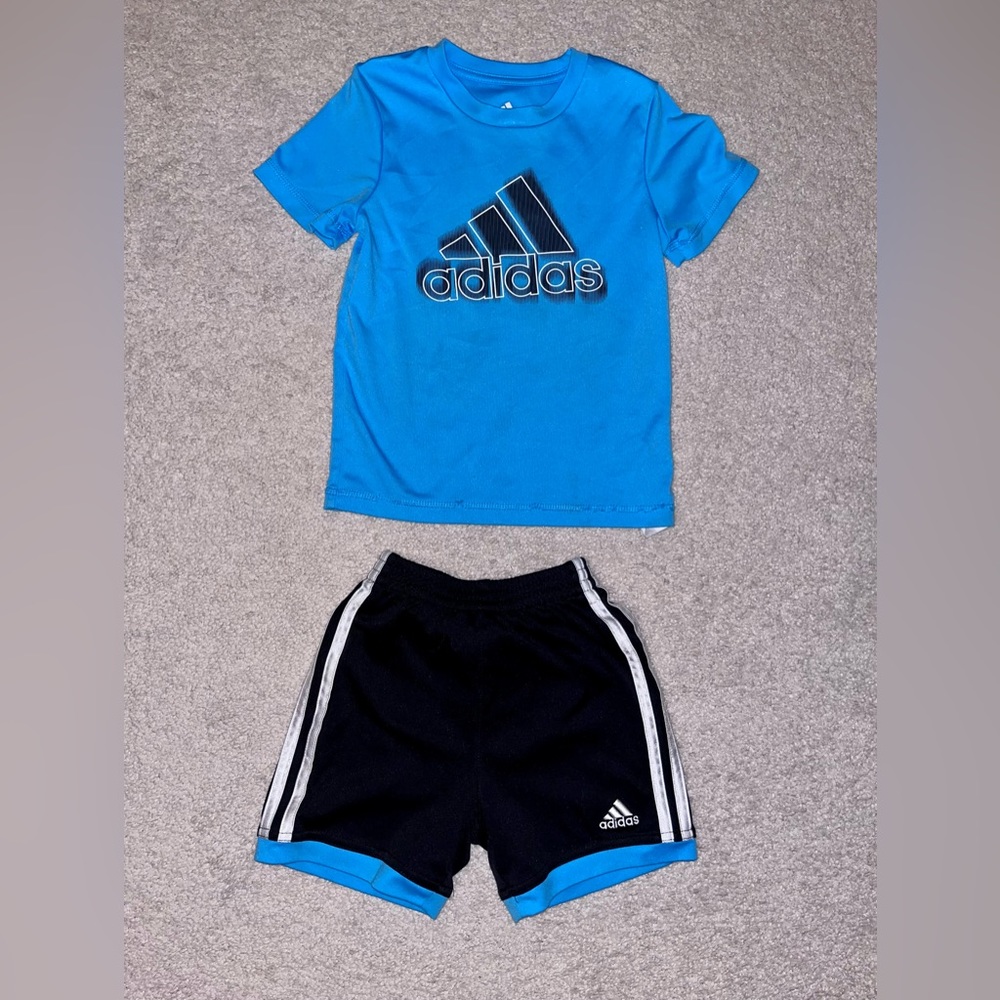 Adidas 3T Two Piece Set Shorts and T-Shirt
